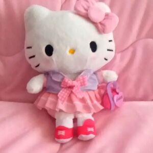 NEW Hello Kitty 8" Schoolgirl Plushie
